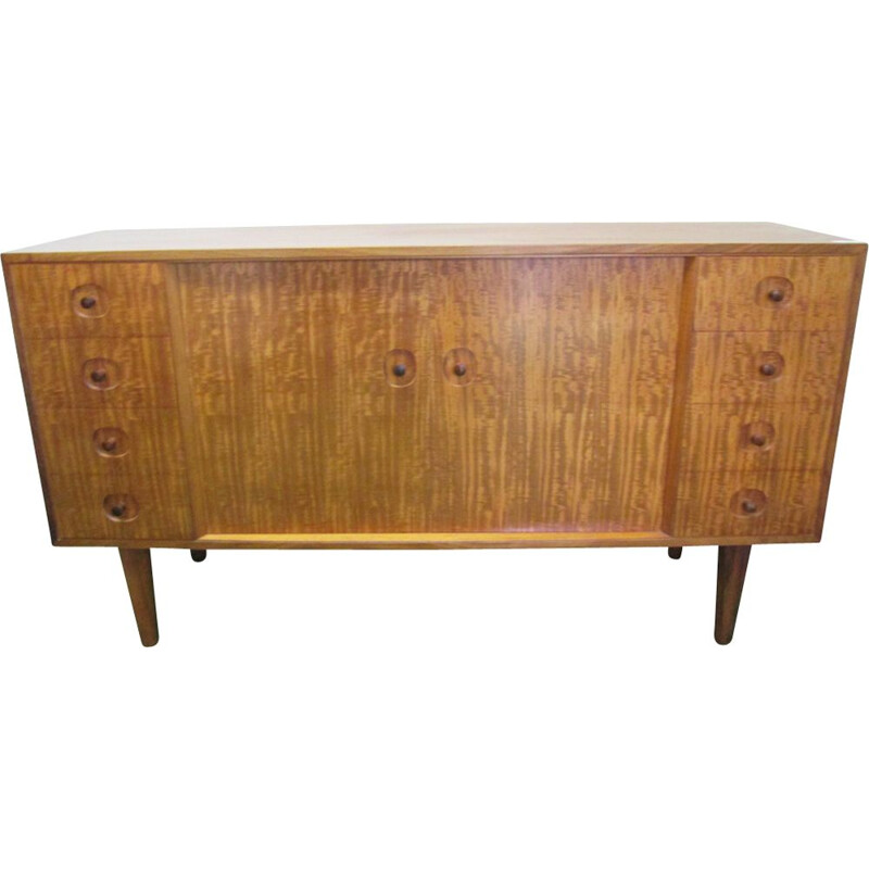 Vintage sideboard in sycamore wood