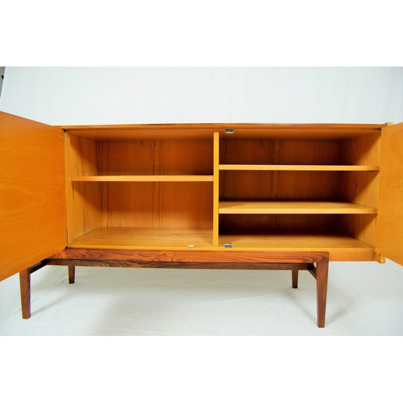 Vintage sideboard by František Mezulánik in wood 1960 