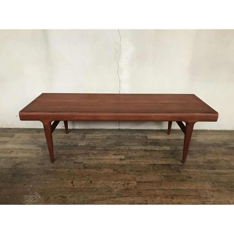 Vintage Johannes Andersenen coffee table in teak 1960