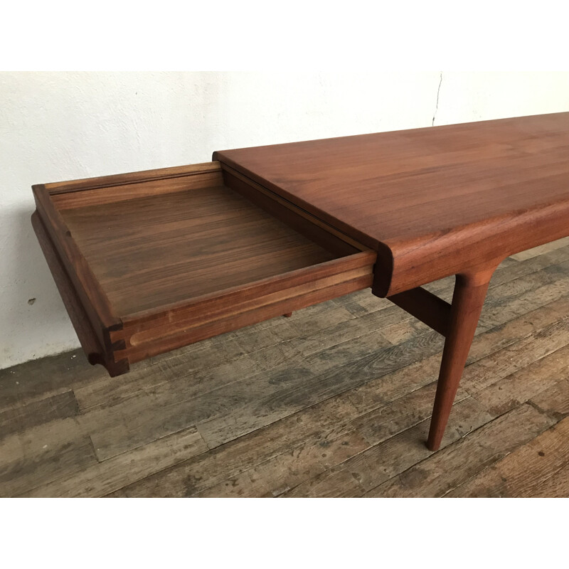 Vintage Johannes Andersenen coffee table in teak 1960