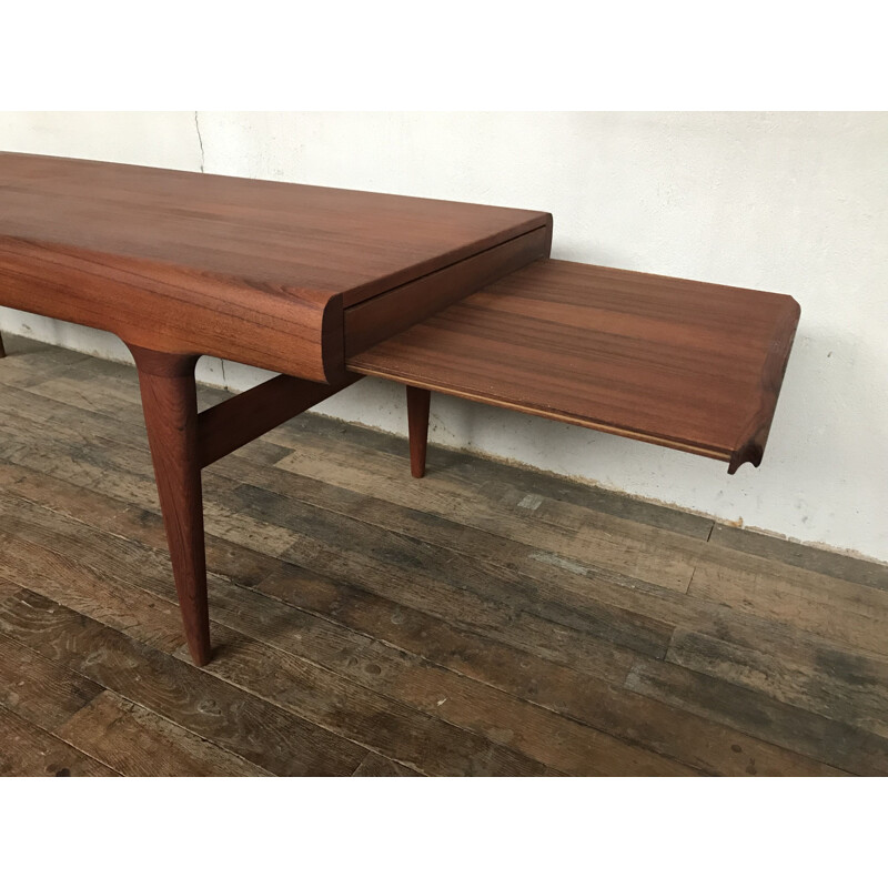 Vintage Johannes Andersenen coffee table in teak 1960