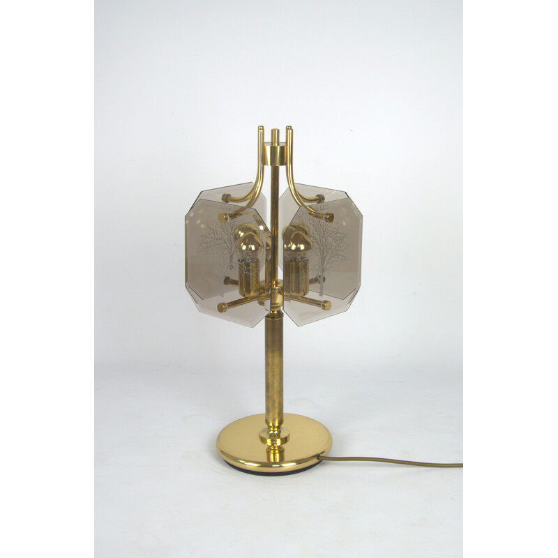 Vintage Duitse tafellamp van Luigi Colani voor Sische