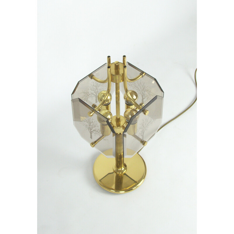 Vintage German table lamp by Luigi Colani for Sische