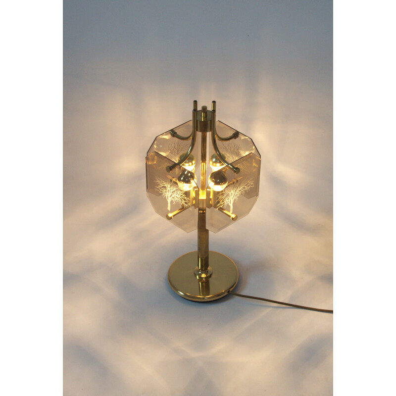 Vintage German table lamp by Luigi Colani for Sische