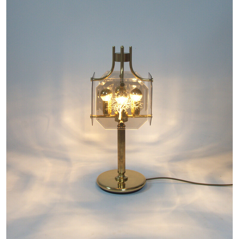 Vintage German table lamp by Luigi Colani for Sische