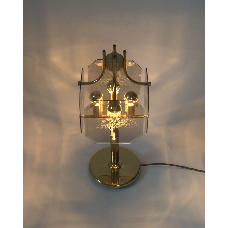 Vintage German table lamp by Luigi Colani for Sische