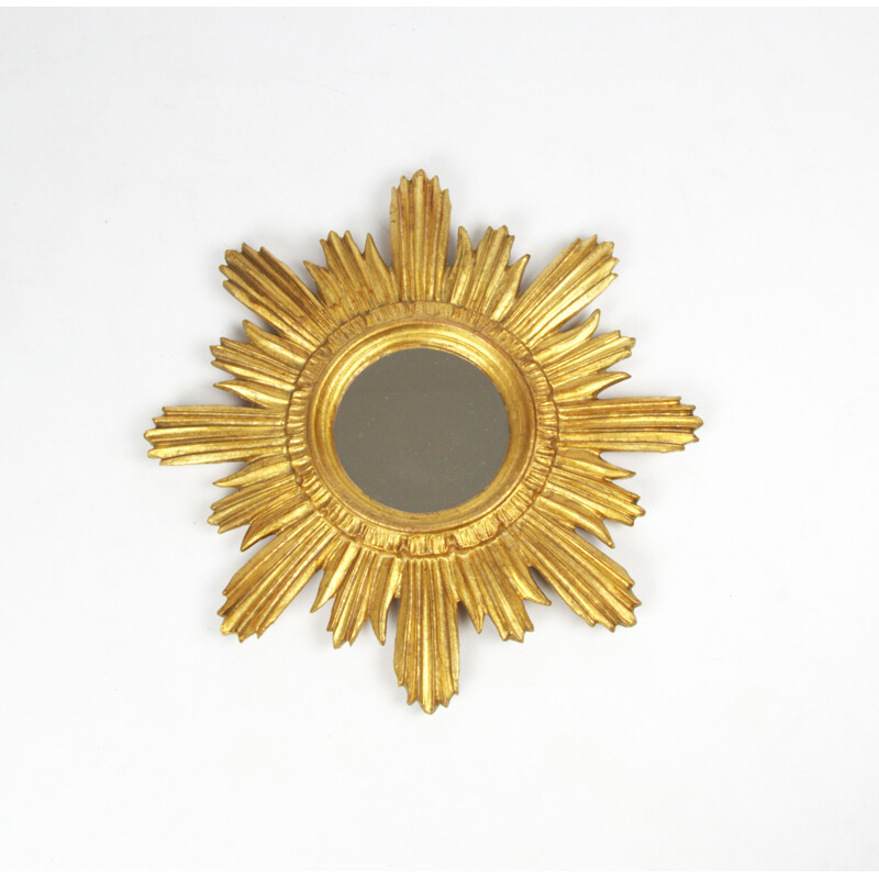 Vintage Italian sun mirror