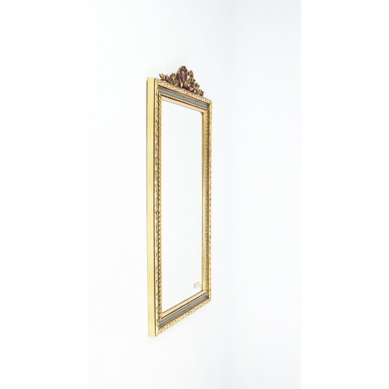 Vintage Belgian mirror by Deknudt