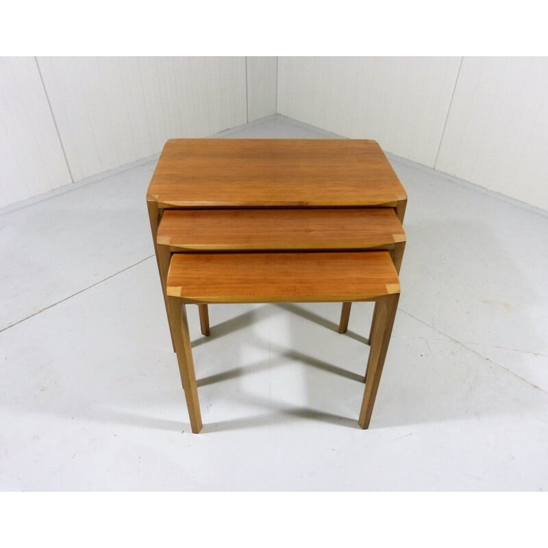 Vintage set of 3 nesting tables by Rex Raab for Wilhelm Renz