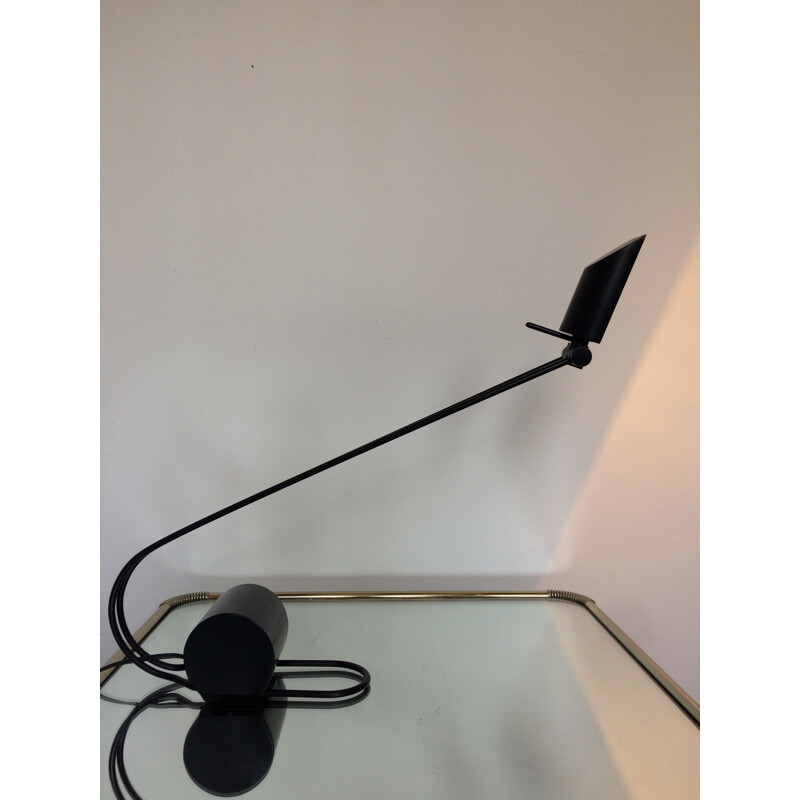 Vintage Spanish black lamp