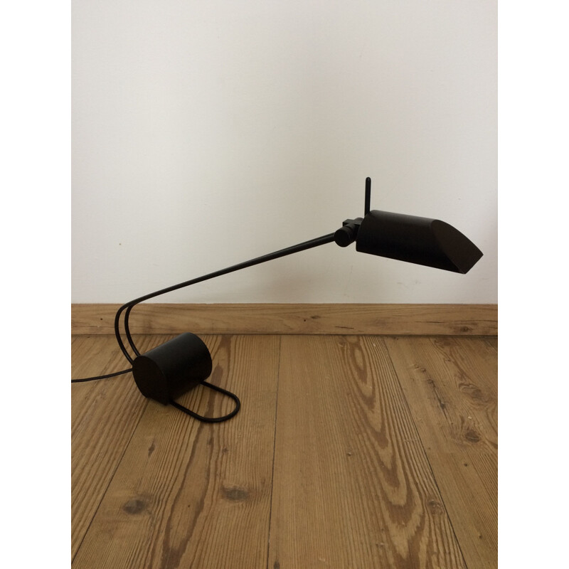 Vintage Spanish black lamp