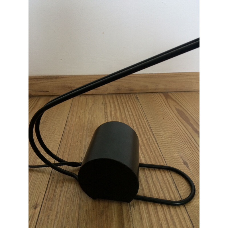 Vintage Spanish black lamp