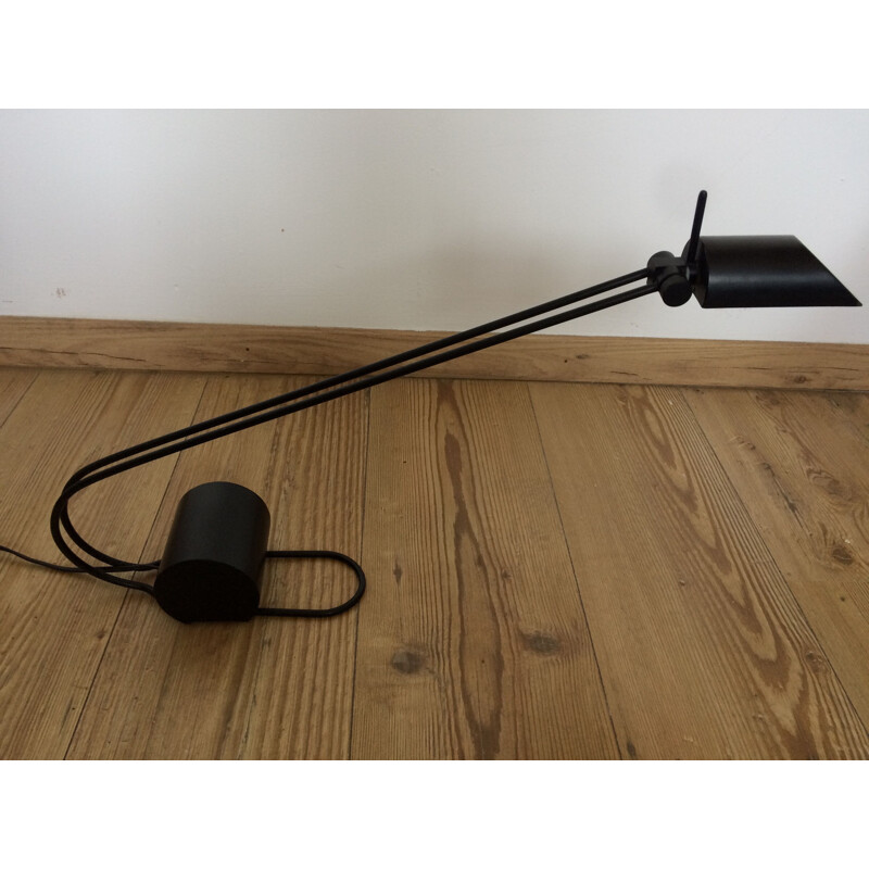 Vintage Spanish black lamp