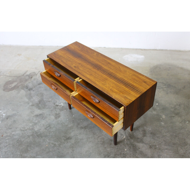 Vintage chest of drawers in rosewood by Kai Kristiansen