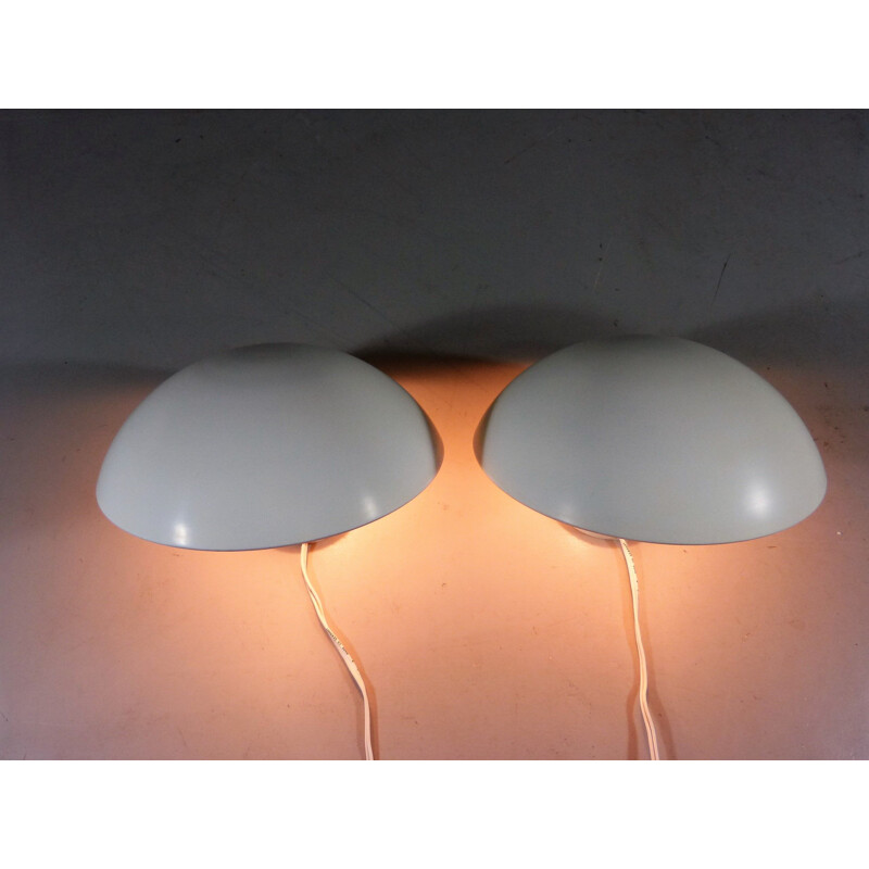 Set of 2 hat wall lamps by Poul Henningsen for Louis Poulsen