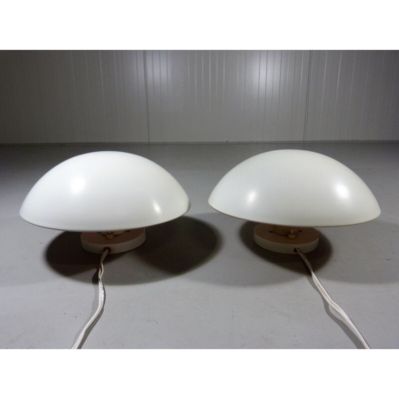 Set of 2 hat wall lamps by Poul Henningsen for Louis Poulsen