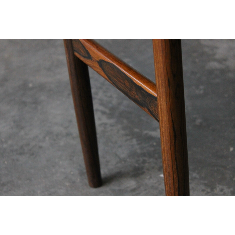 Pair of vintage rosewood stools by Gustav Bertelsen, Denmark