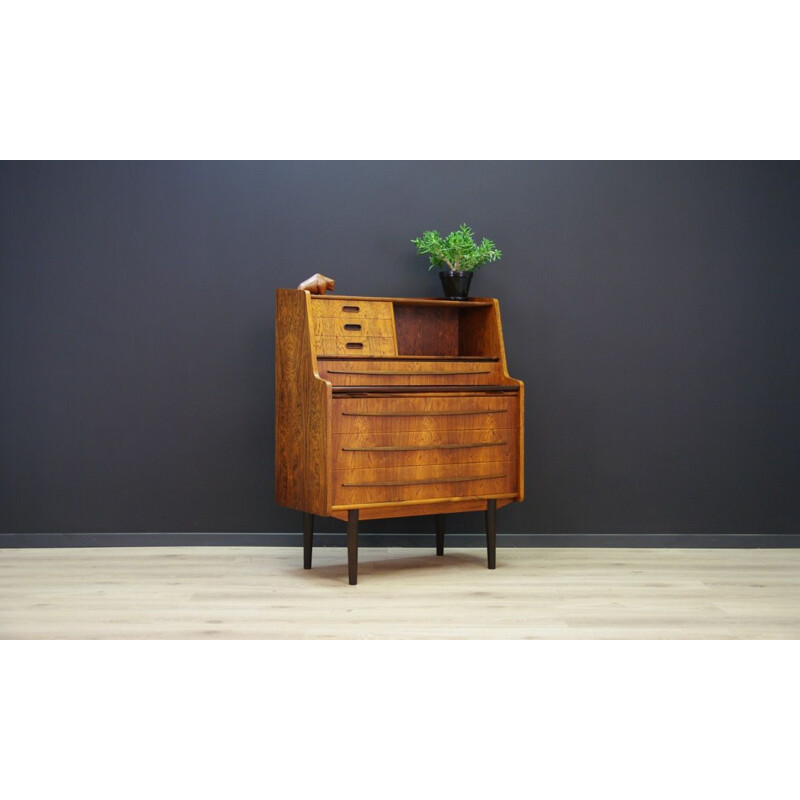 Vintage secretaire in rosewood by Gunnar