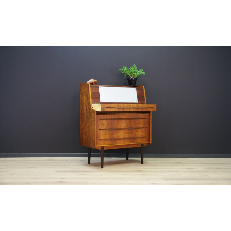 Vintage secretaire in rosewood by Gunnar