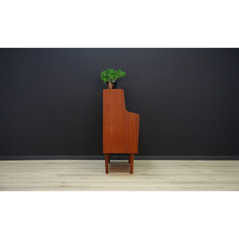 Vintage Danish secretary in teak