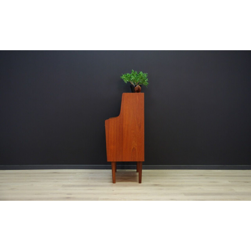 Vintage Danish secretary in teak