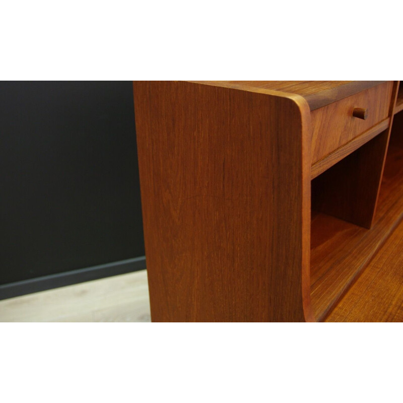 Vintage Danish secretary in teak