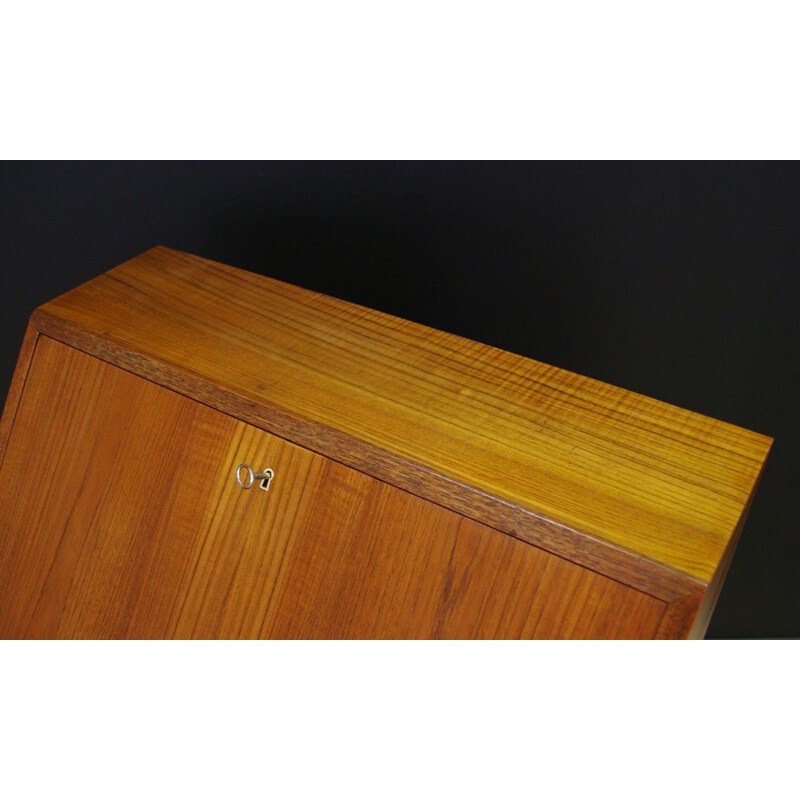 Vintage Danish secretary in teak