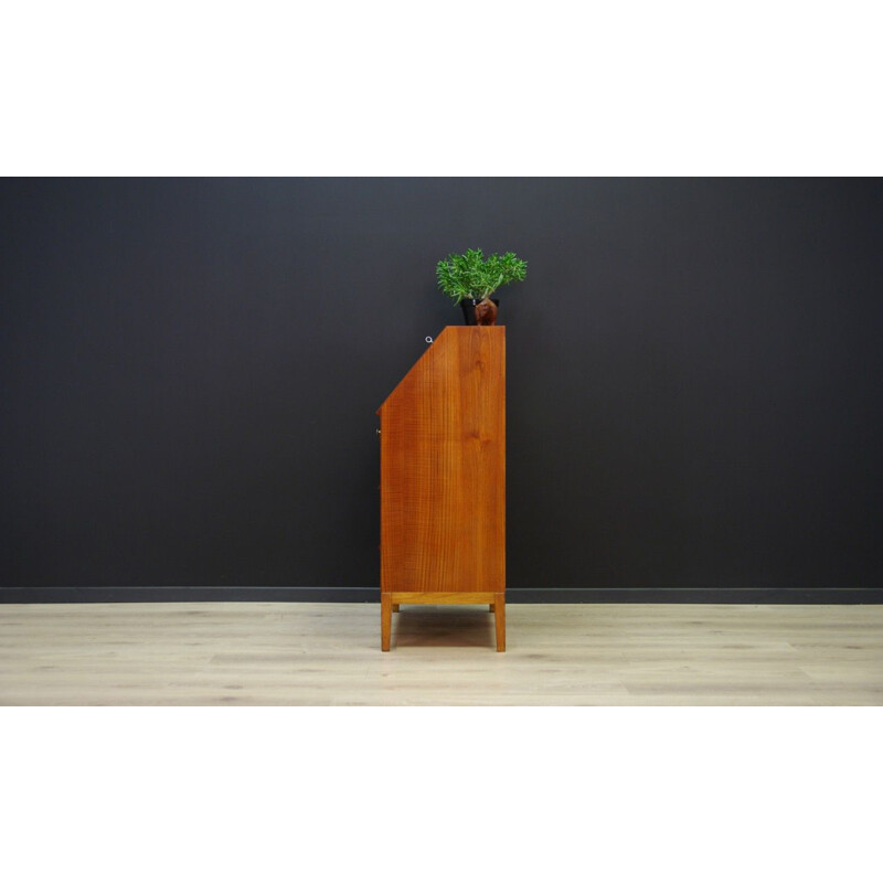 Vintage Danish secretary in teak