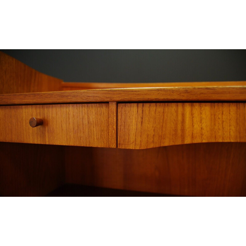 Vintage Danish secretary in teak