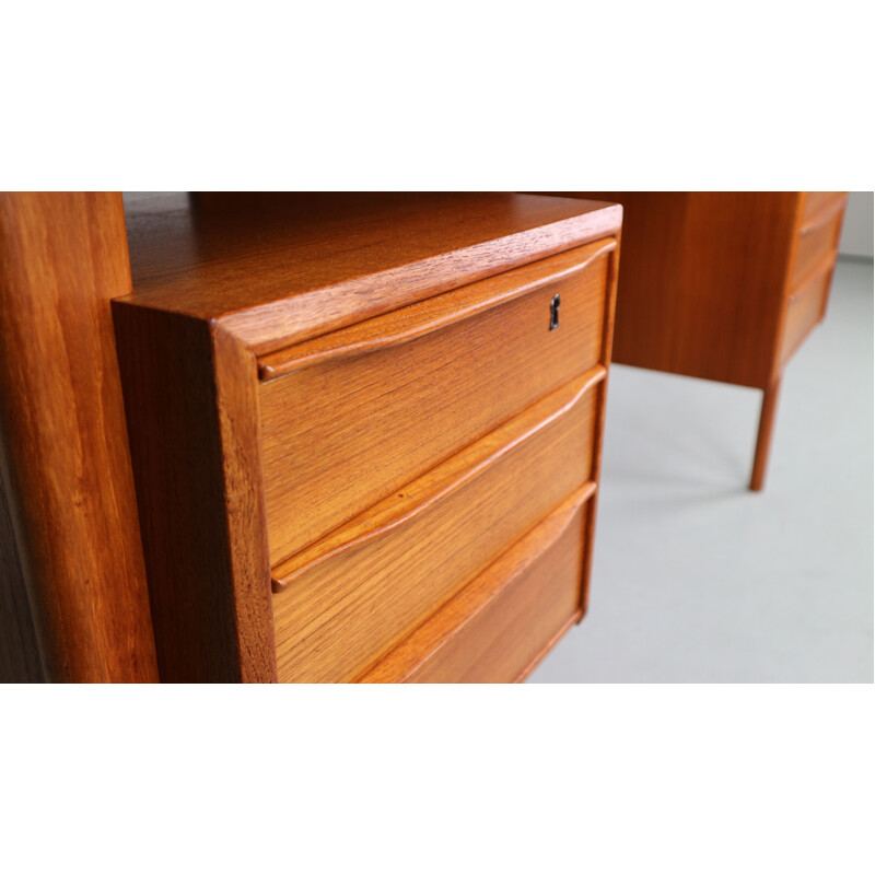 Bureau vintage scandinave pour Dansk Løvig 1960