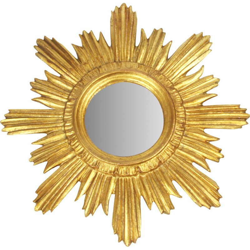 Vintage Italian sun mirror