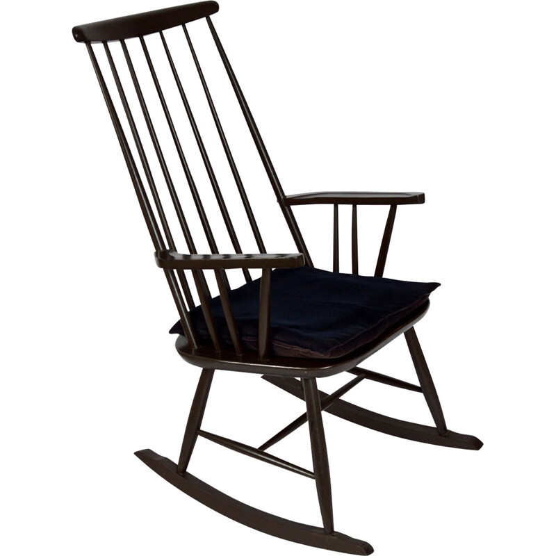 Rocking chair vintage par Ronald Rainer