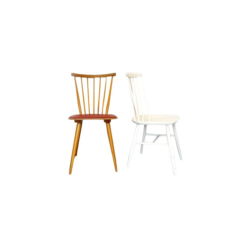 2 vintage Scandinavian chairs - 1950s