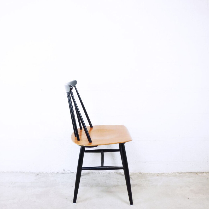 Suite de 4 chaises vintage Fanett par Ilmari Tapiovaara