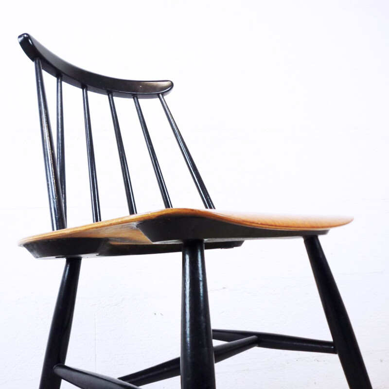 Set of 4 vintage chairs Fanett by Ilmari Tapiovaara