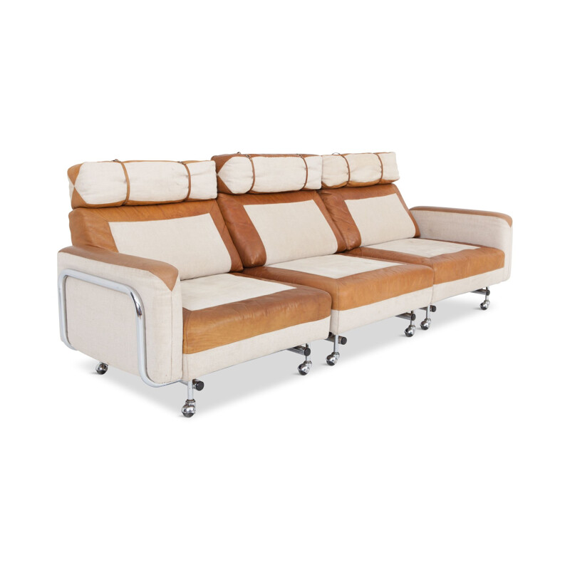 Vintage space age modular sofa