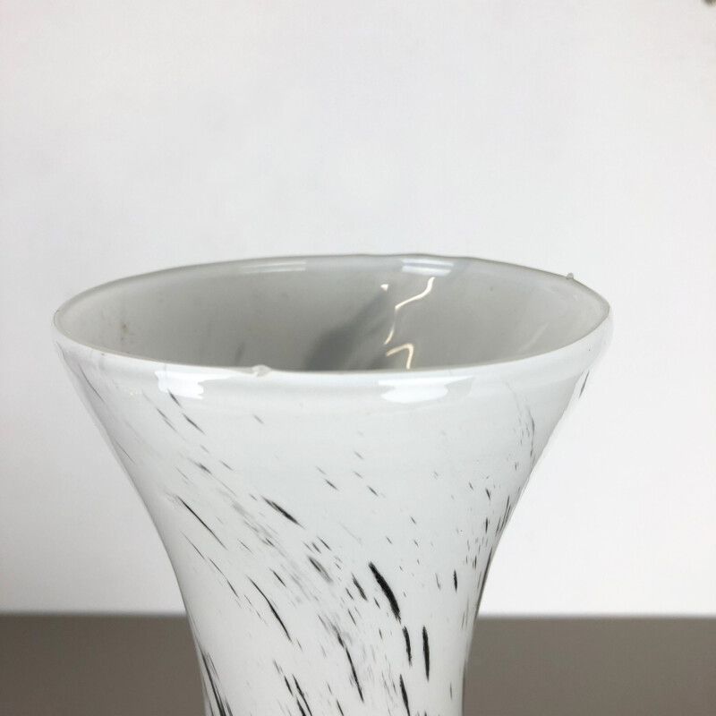 Vase vintage par Carlo Moretti pour opaline Florence italie