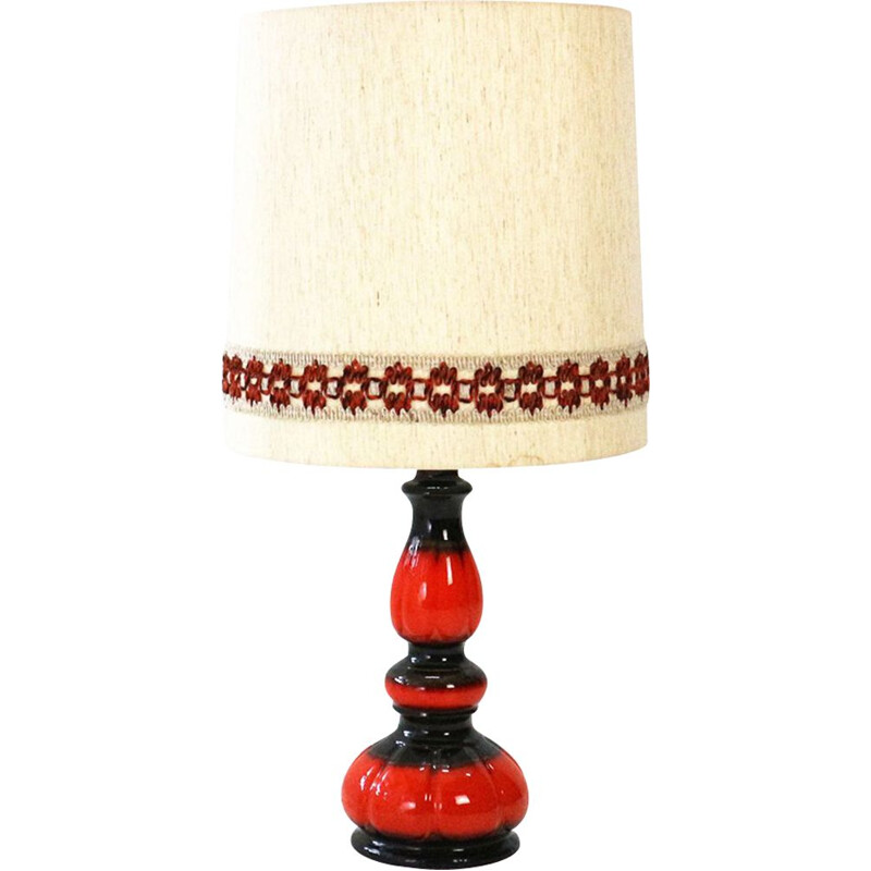 Vintage-Lampe aus Keramik, 1970
