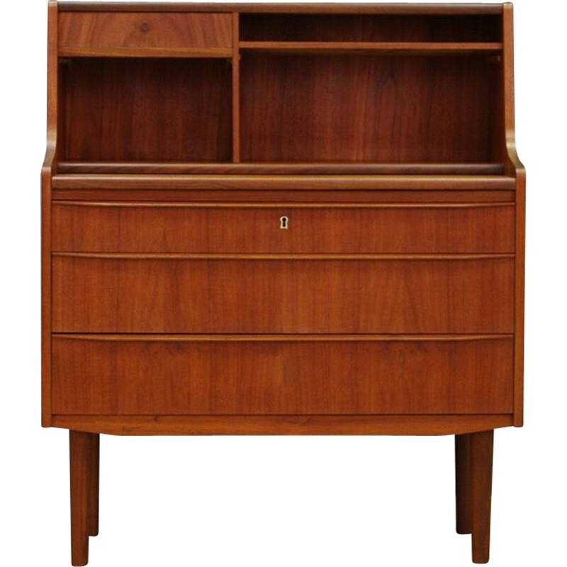 Vintage Danish secretary in teak