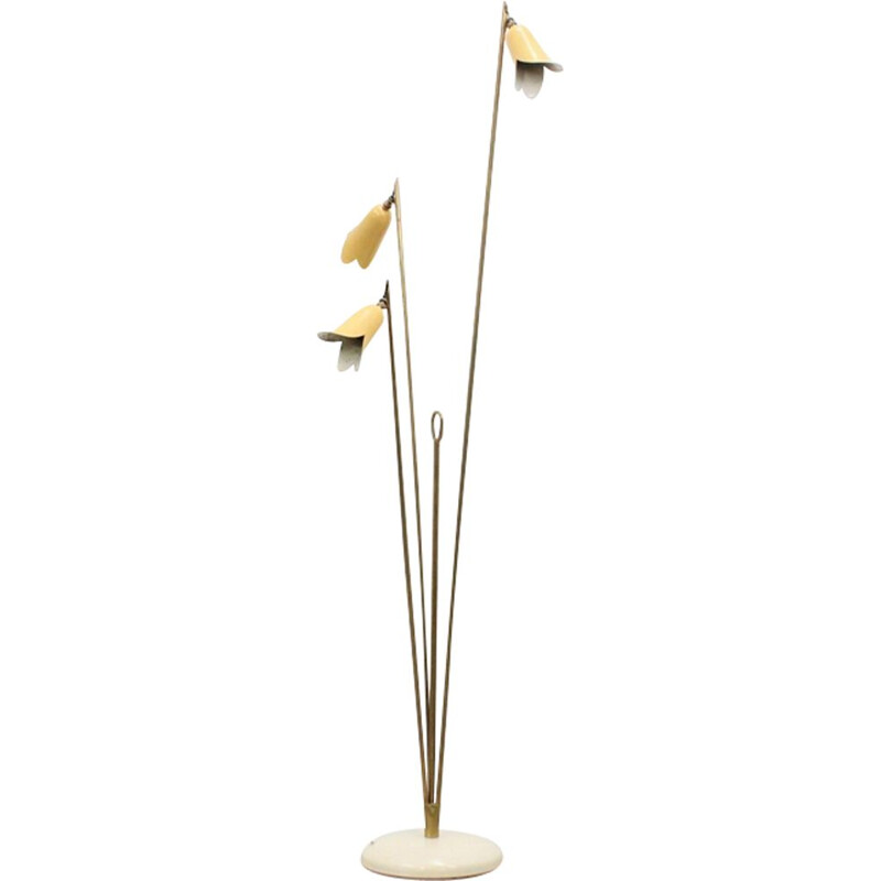 Vintage italian Arredoluce floor lamp in brass 1940