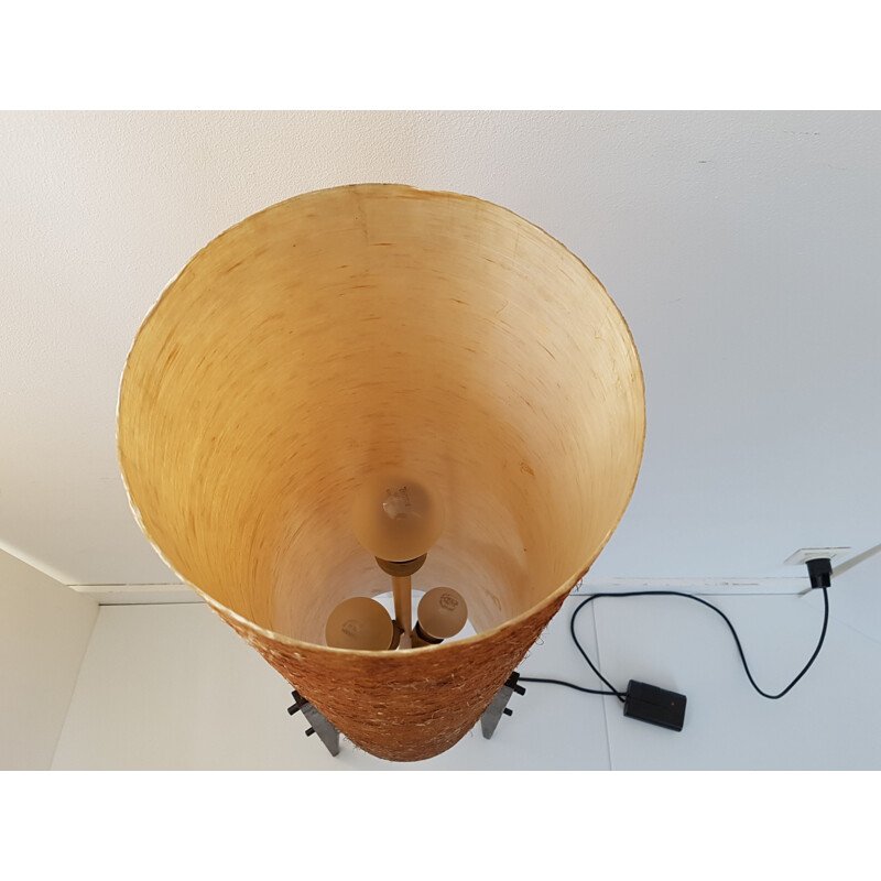 Vintage French floor lamp "rocket"