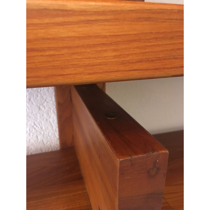 Vintage B17 shelf in elm by Pierre Chapo