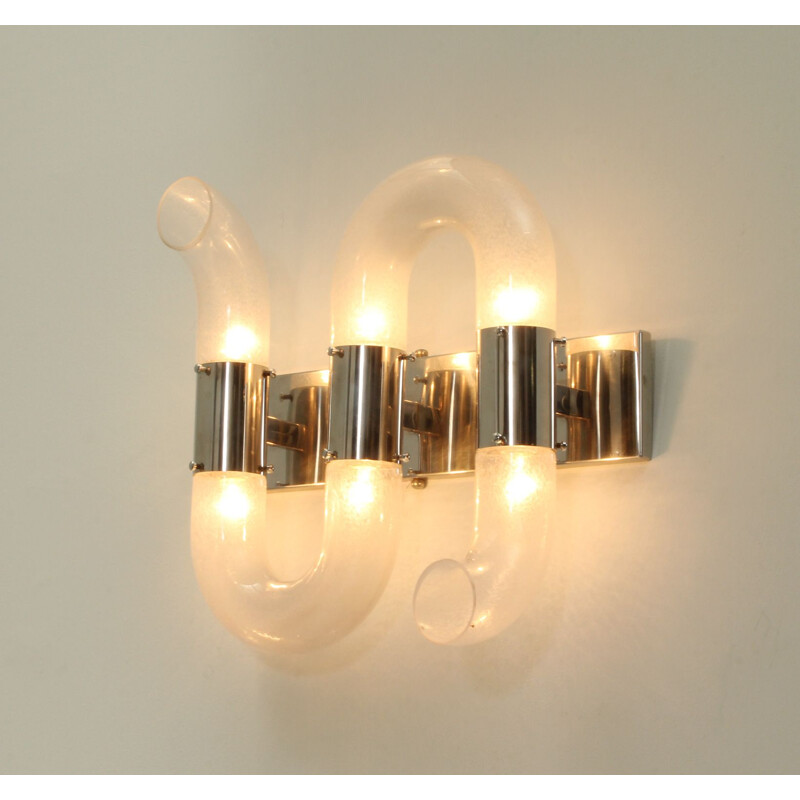 Vintage wall light by Aldo Nason for Mazzega