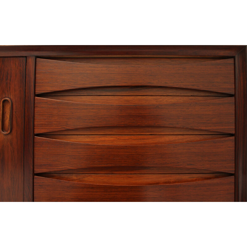 Vintage sideboard in rosewood by Arne Vodder for Sibast