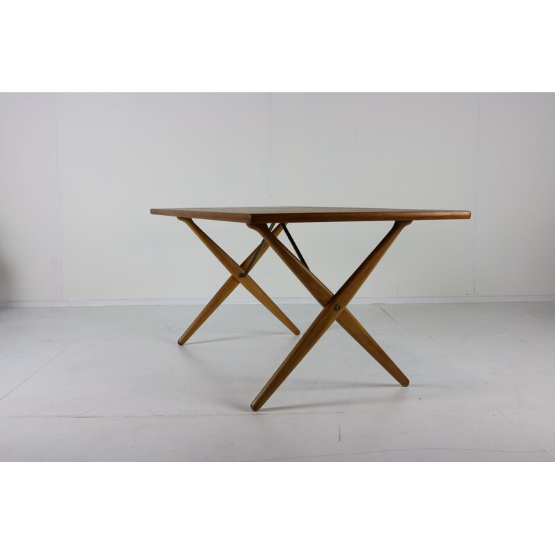 Vintage Danish dining table by Hans Wegner for Andreas Tuck