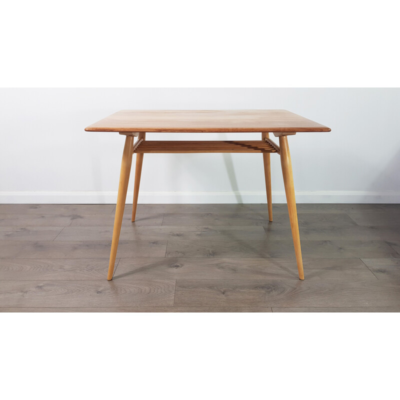 Vintage table in elm by Lucian Ercolani for Ercol