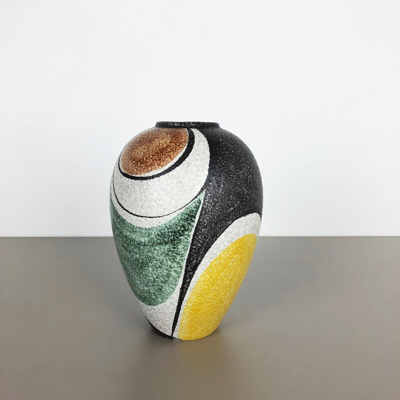 Vase vintage allemand "Milano" par Rudolf Schardt pour Ruscha