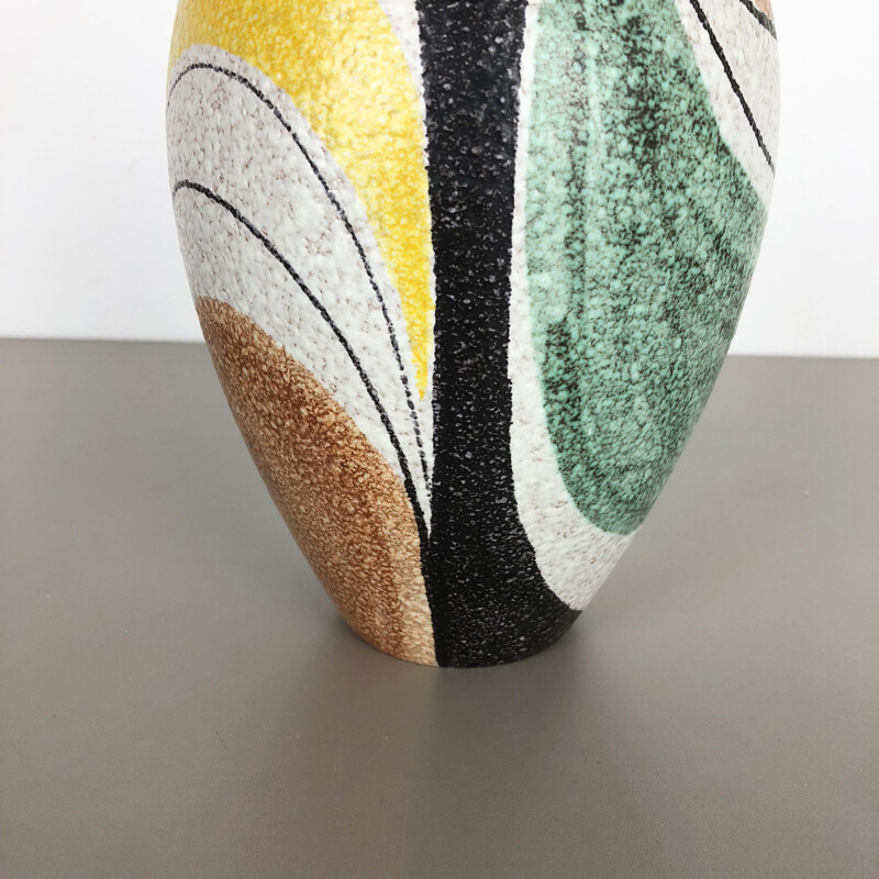 Vintage German vase "Milano" by Rudolf Schardt for Ruscha