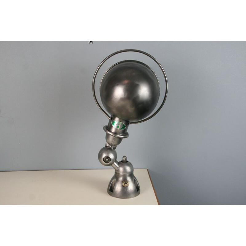 Vintage industrial lamp by Jean Louis Domecq