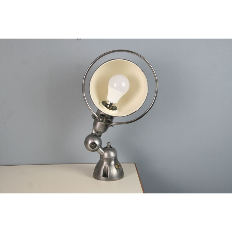 Vintage industrial lamp by Jean Louis Domecq